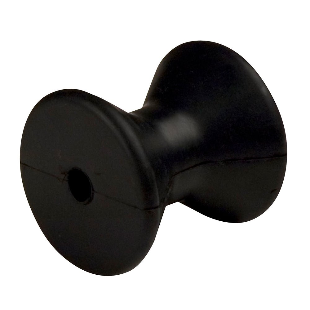 C.E. Smith Bow Roller - Black - 3" Diameter - 3 - 1/8"W - 1/2" ID - Get Tight Gear