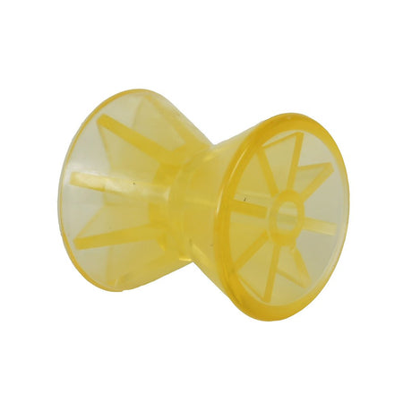 C.E. Smith Bow Roller - Yellow PVC - 4" x 1/2" ID - Get Tight Gear