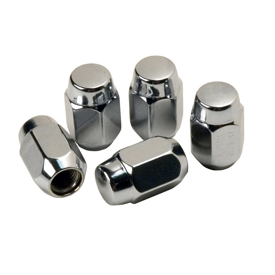 C.E. Smith Chrome Acorn Wheel Nuts - 1/2" - 20 - Get Tight Gear