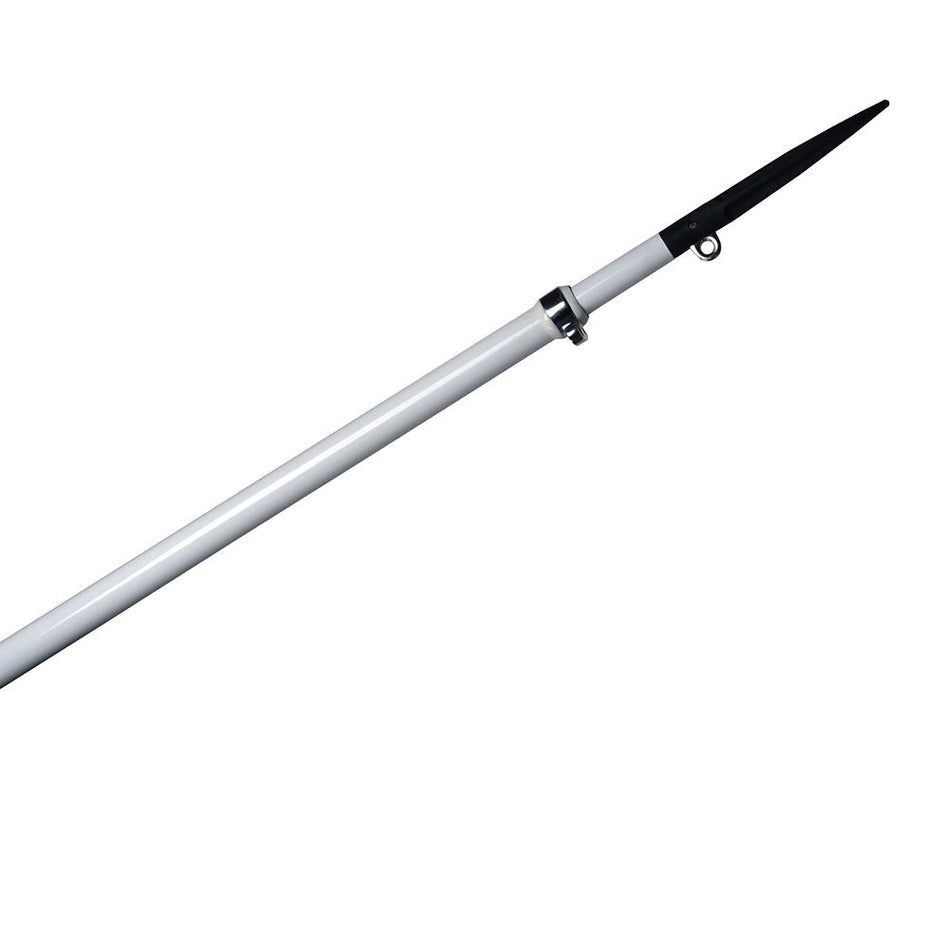 C.E. Smith Gen2 Carbon Fiber Center Rigger Pole - 12' - White - Single - Get Tight Gear