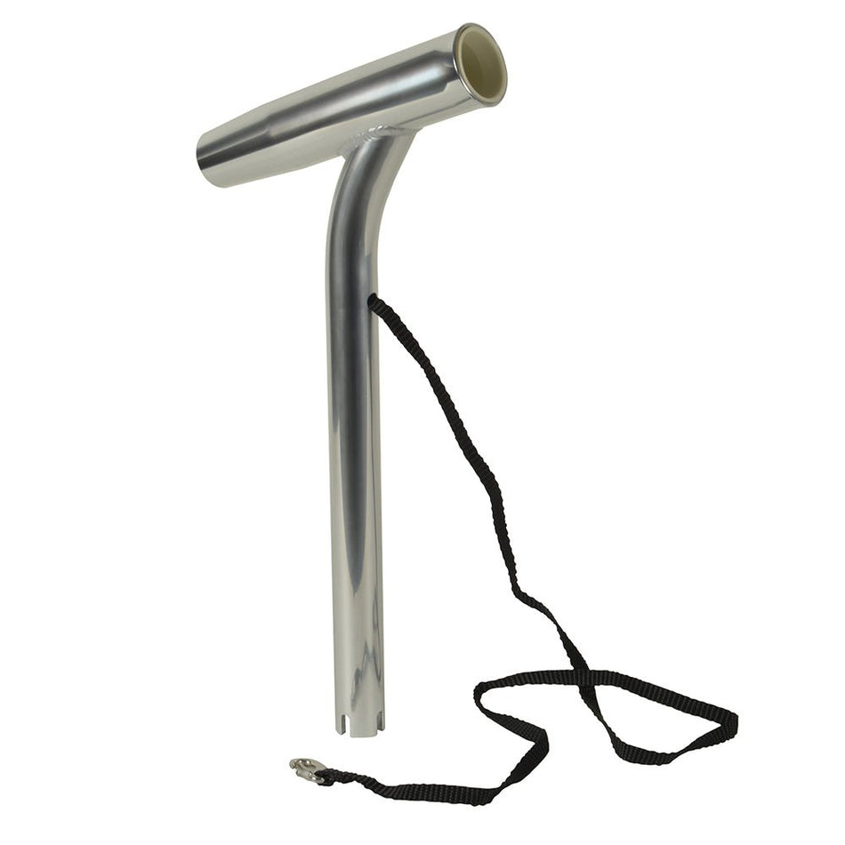 C.E. Smith Outrigger Rod Holder w/Liner & Strap - Aluminum - Get Tight Gear