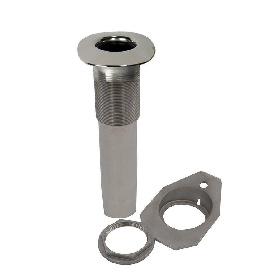 C.E. Smith Screwless Flush Mount Rod Holder - 0 Degree - Black Liner - No Logo - Get Tight Gear