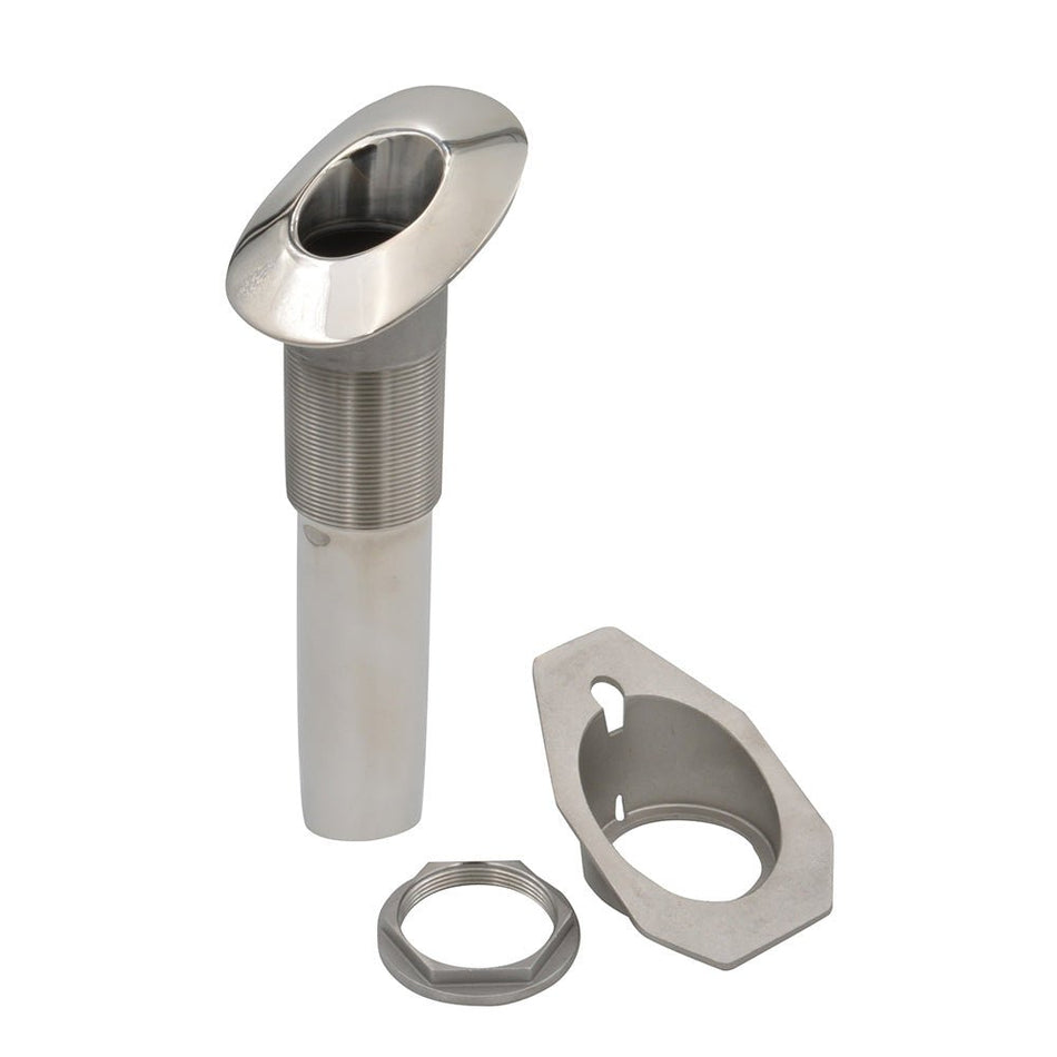 C.E. Smith Screwless Flush Mount Rod Holder - 30 Degree - Black Liner - No Logo - Get Tight Gear