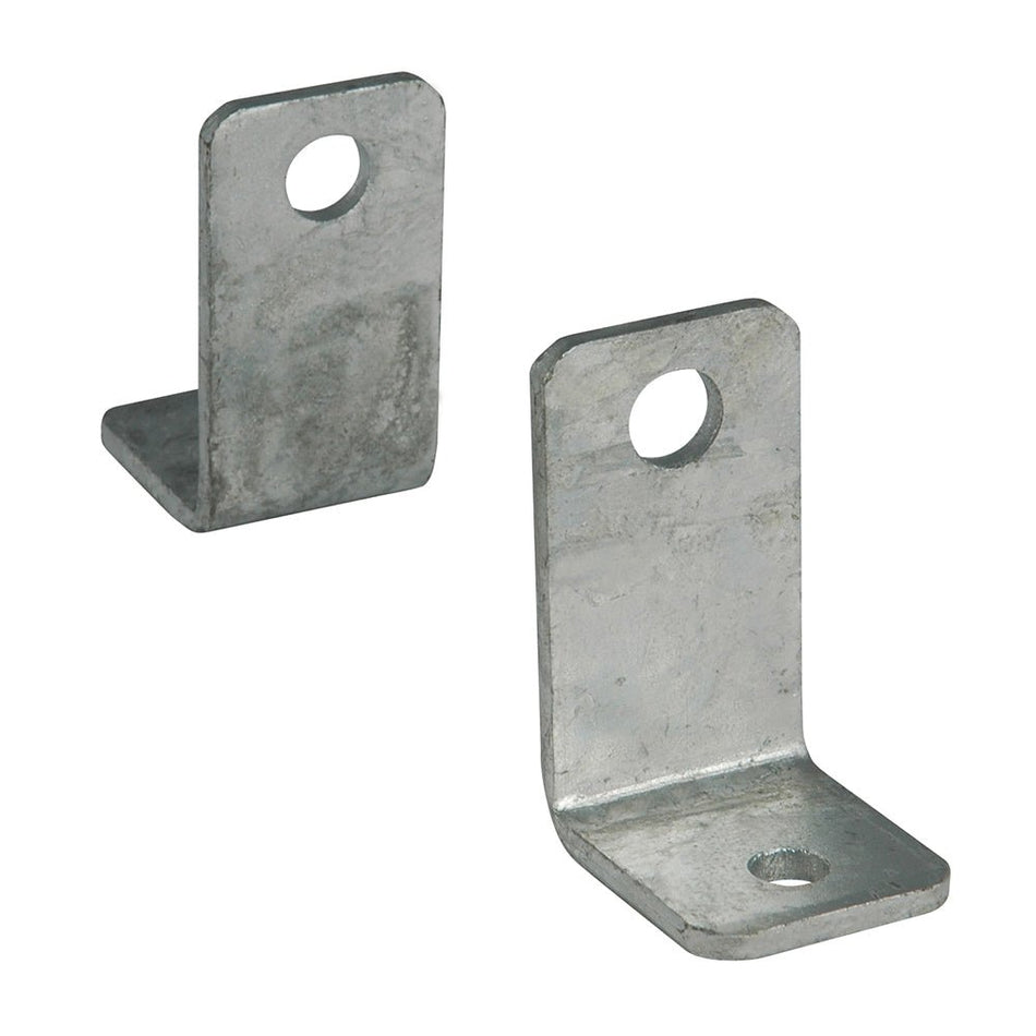 C.E. Smith Side Angle "L" Bracket - Pair - Galvanized - Get Tight Gear