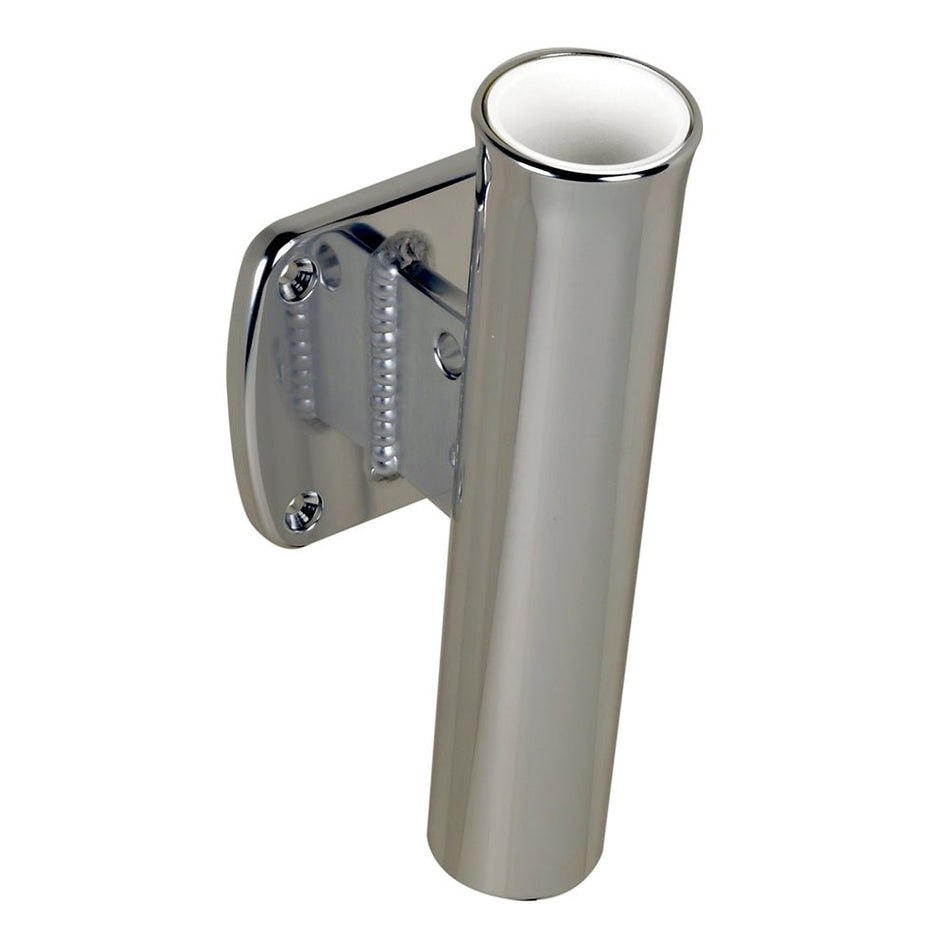C.E. Smith Single Aluminum 5 Transom Mount Rod Holder - Get Tight Gear
