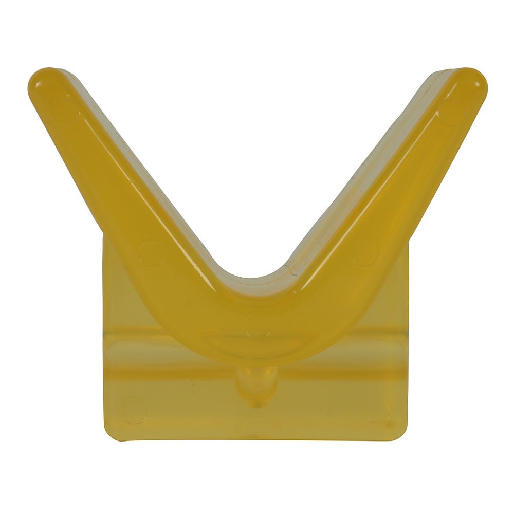 C.E. Smith Y - Stop 3" x 3" - 1/2" ID Yellow PVC - Get Tight Gear