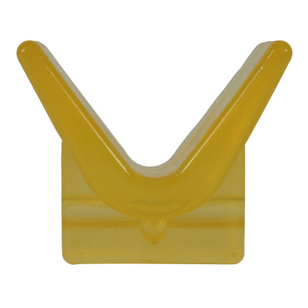 C.E. Smith Y - Stop 3" x 3" - 1/2" ID Yellow PVC - Get Tight Gear