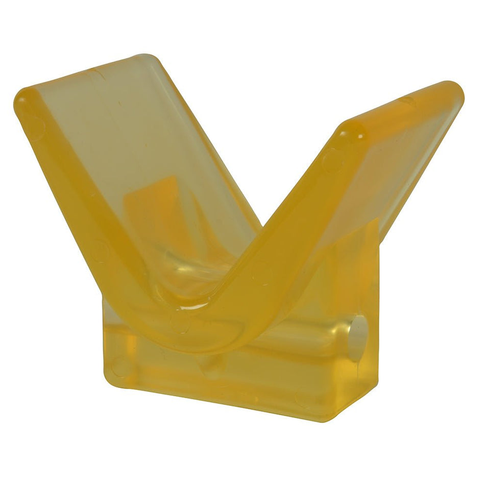 C.E. Smith Y - Stop 3" x 3" - 1/2" ID Yellow PVC - Get Tight Gear