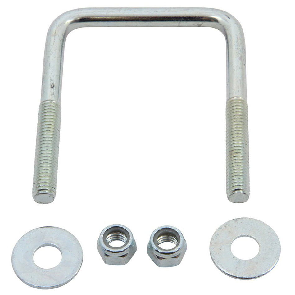C.E. Smith Zinc U - Bolt 7/16" - 14 X 3 - 1/8" X 4" w/Washers & Nuts - Square - Get Tight Gear