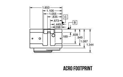 C&H DUTY RED DOT 3 MOA MULTI BLACK - Get Tight Gear