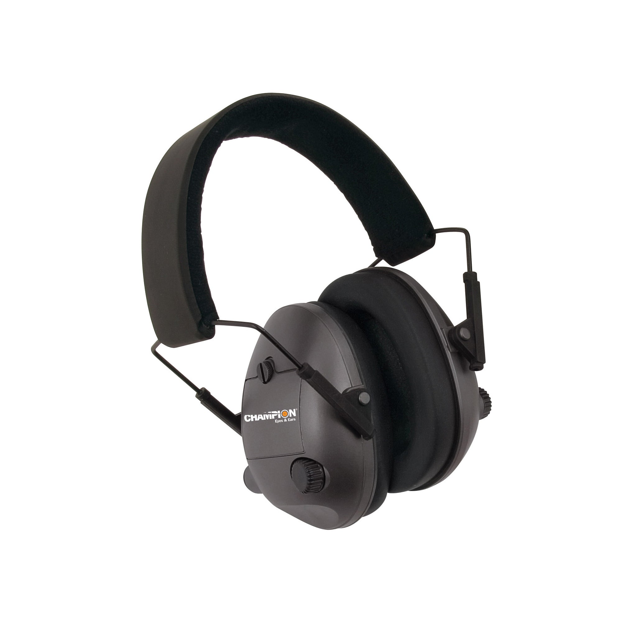 CHAMPION ELECTRONIC EAR MUFFS BLK - Get Tight Gear