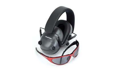 CHAMPION ELECTRONIC EAR MUFFS BLK - Get Tight Gear