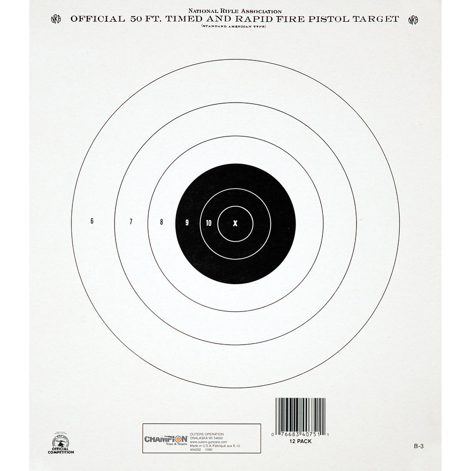 CHAMPION NRA GB3 50FT T&R/F T/Q 12PK - Get Tight Gear