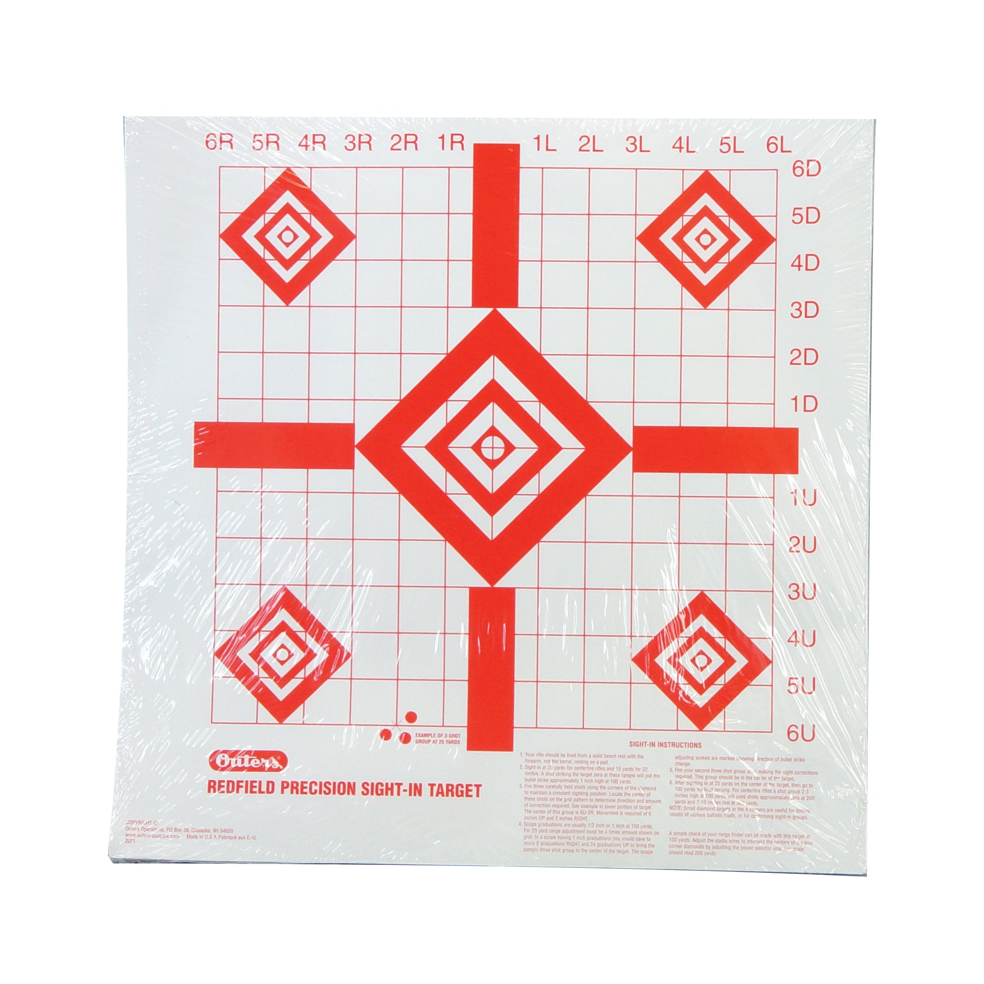 CHAMPION RF PREC SIGHT - IN TRGT 100PK - Get Tight Gear