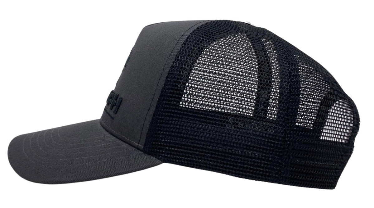 Charcoal Grey Embroidered Snapback 2.0 - Get Tight Gear
