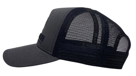 Charcoal Grey Embroidered Snapback 2.0 - Get Tight Gear