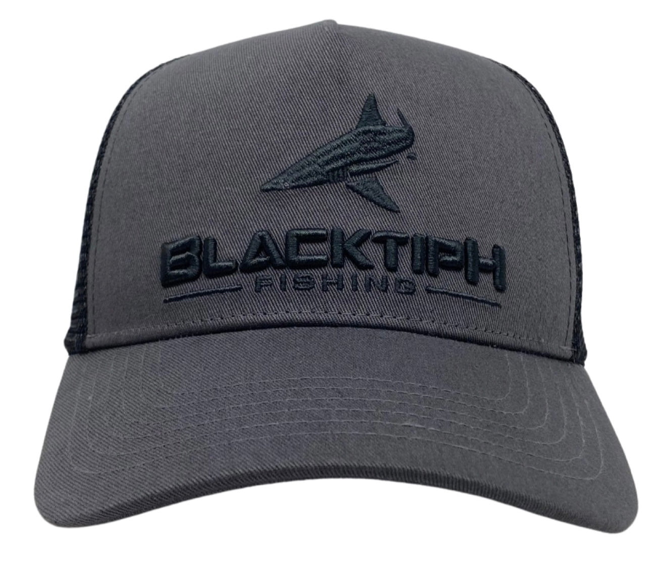 Charcoal Grey Embroidered Snapback 2.0 - Get Tight Gear
