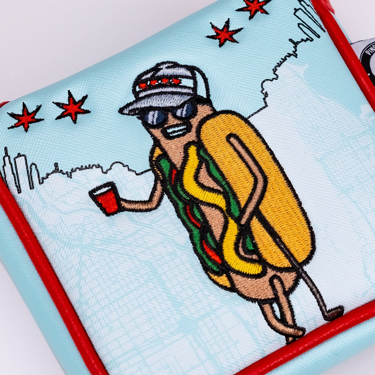 Chicago Dog - Mallet Putter Cover - Get Tight Gear