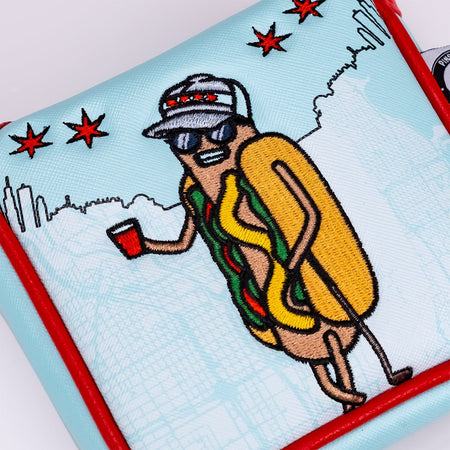 Chicago Dog - Mallet Putter Cover - Get Tight Gear
