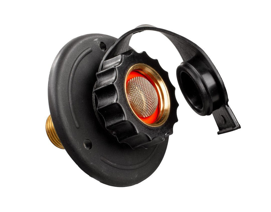 CITY WATER FLANGE BLACK FPT - Get Tight Gear
