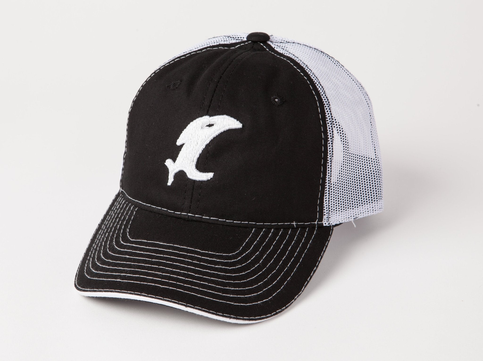 Classic Black/White Adjustable Hat - Get Tight Gear