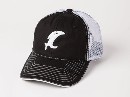 Classic Black/White Adjustable Hat - Get Tight Gear