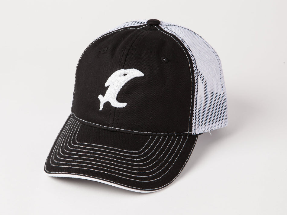 Classic Black/White Adjustable Hat - Get Tight Gear