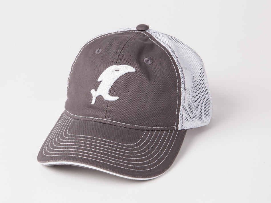 Classic Charcoal/White Adjustable Hat - Get Tight Gear