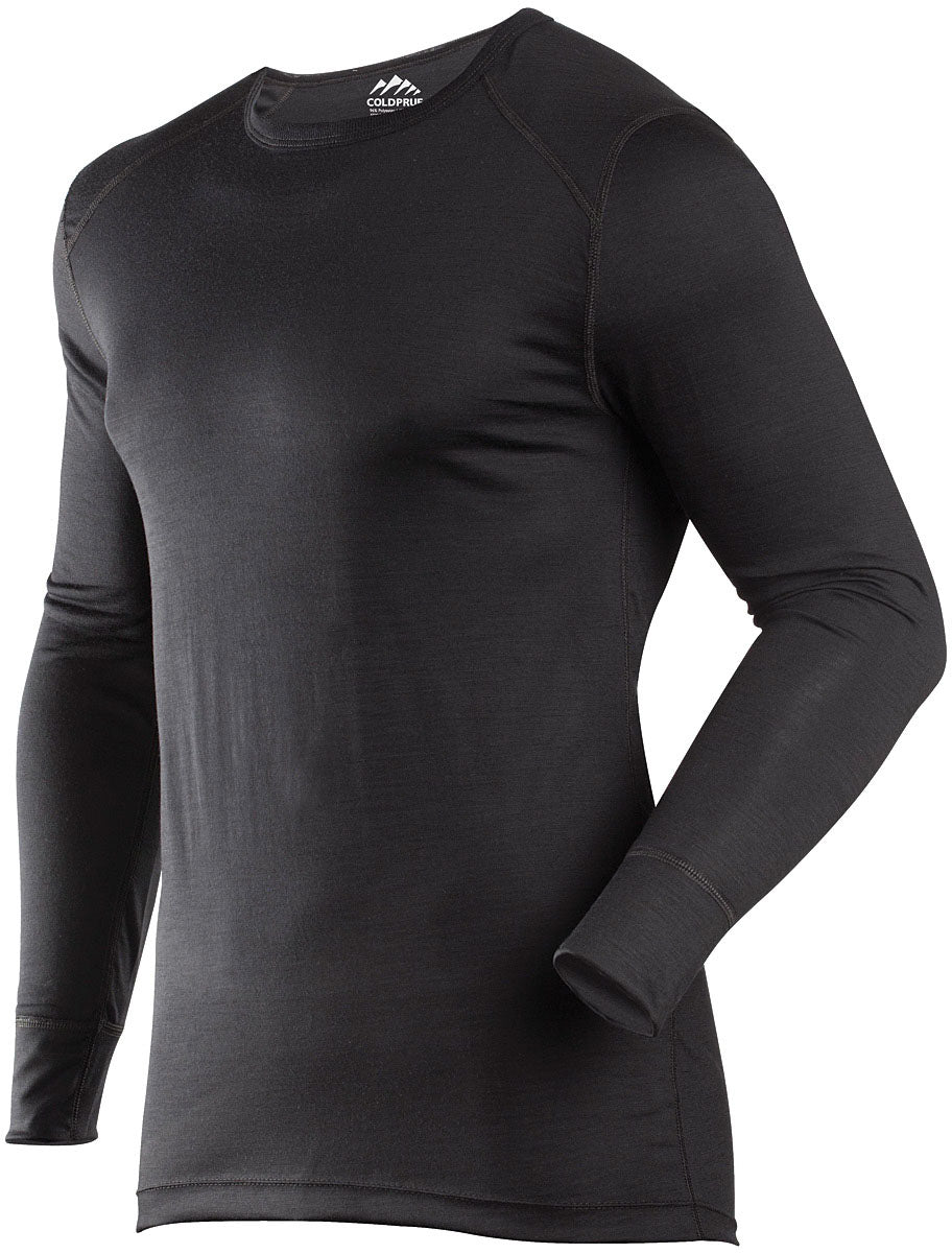Classic Merino Men Crew Blk Md - Get Tight Gear