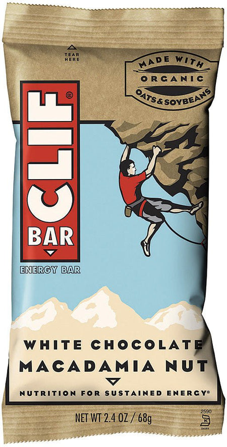 Clif Bar White Choc Macadamia - Get Tight Gear