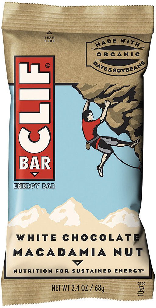 Clif Bar White Choc Macadamia - Get Tight Gear