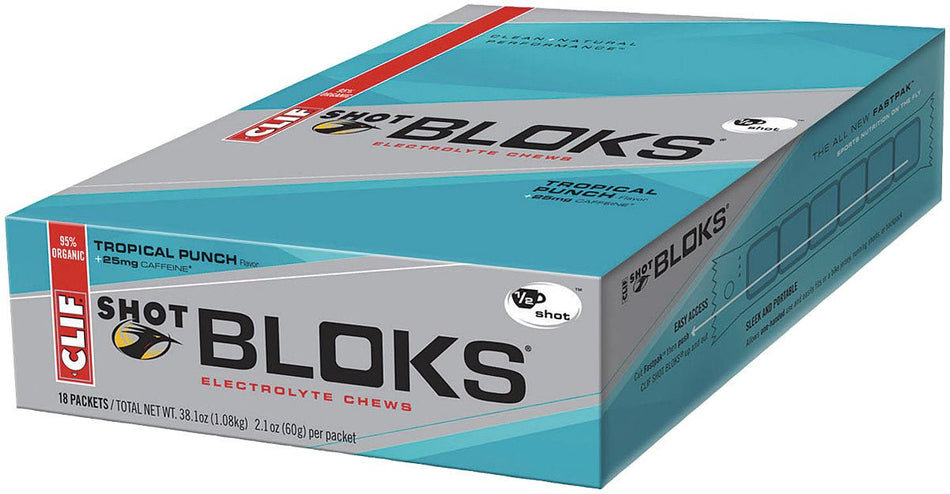 Clif Shot Blok Tropical Punch - Get Tight Gear