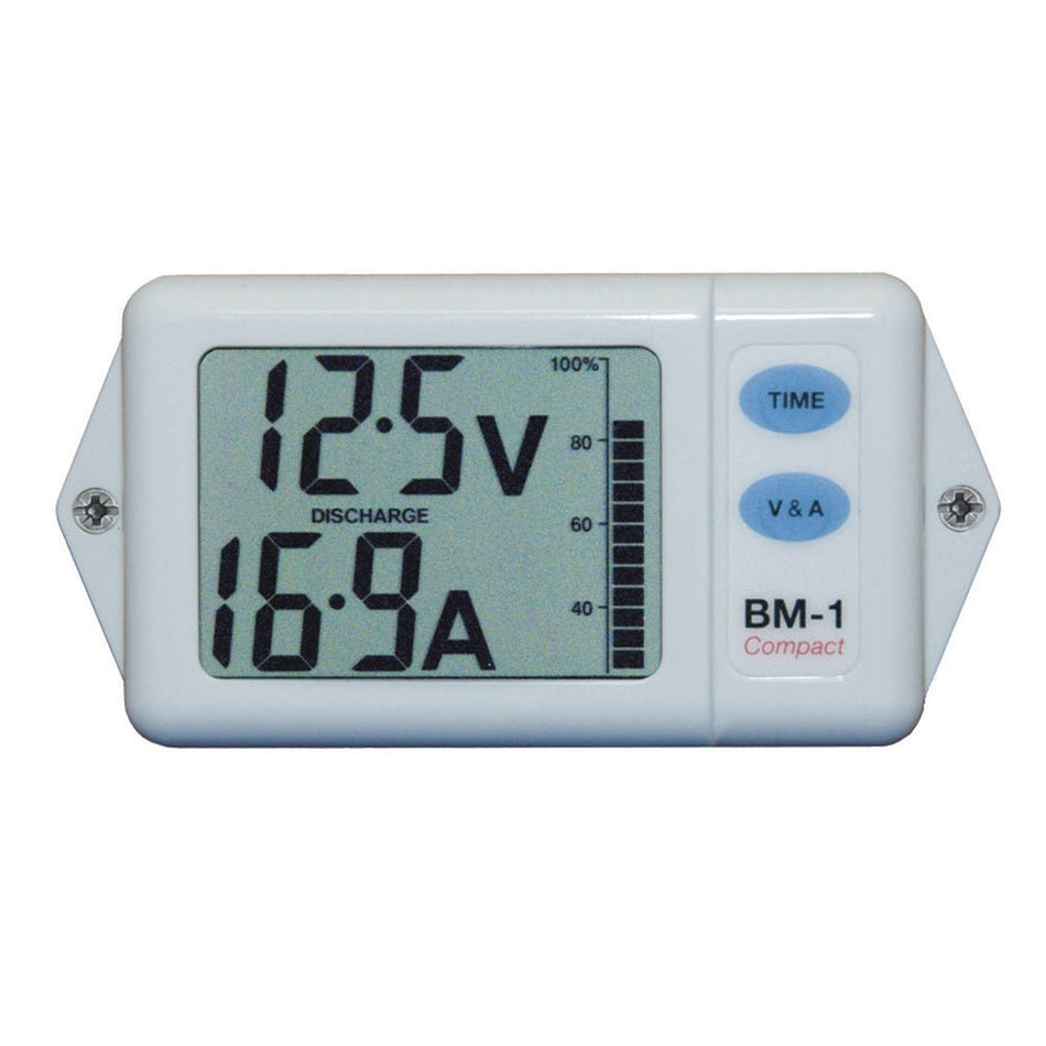 Clipper BM - 1CW Battery Monitor Compact White - Get Tight Gear