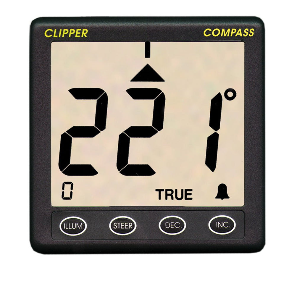 Clipper Compass System w/Remote Fluxgate Sensor - Get Tight Gear