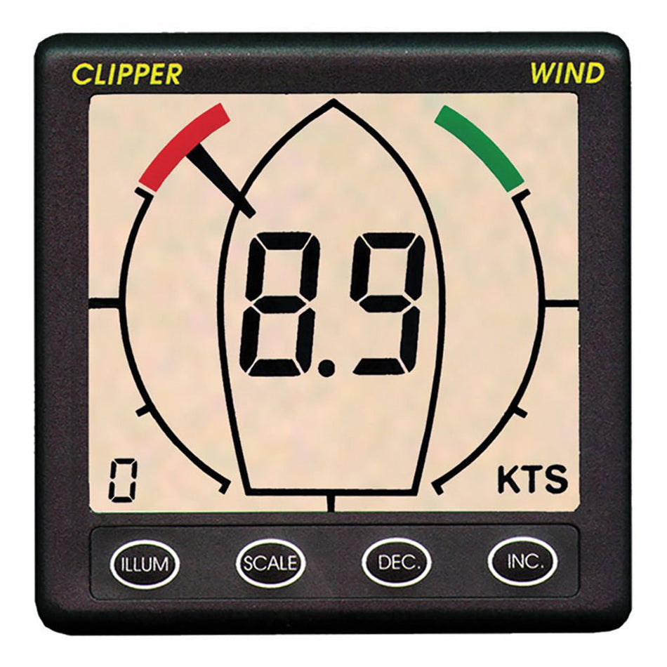 Clipper Tactical True Apparent Wind Display Repeater - Get Tight Gear