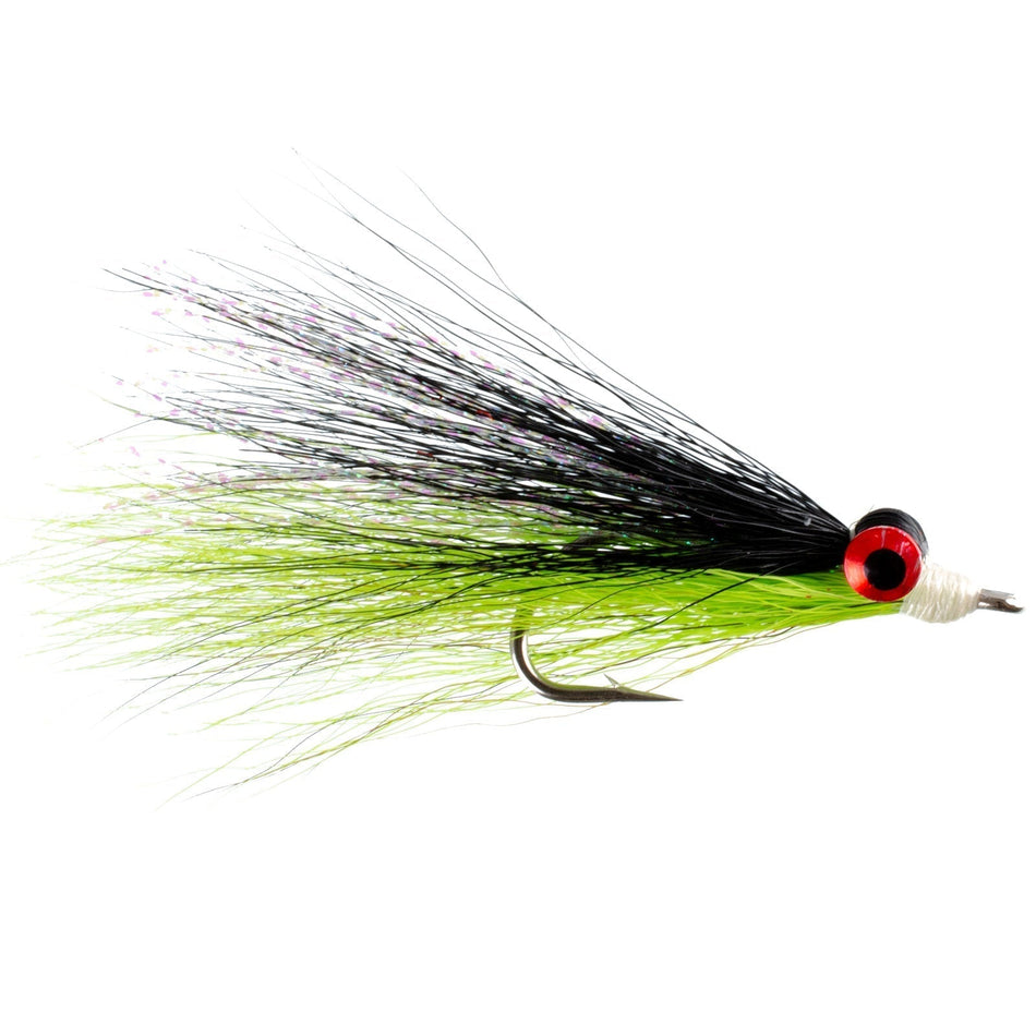 Clouser Minnow Freshwater Streamer Assortment - Collection of 9 Trout Bass Flies - Hook Size 4 - Get Tight Gear