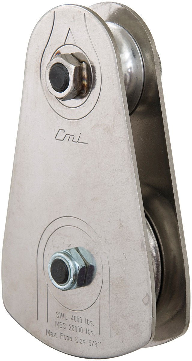 Cmi Arborist Pulley 5/8" Rope - Get Tight Gear