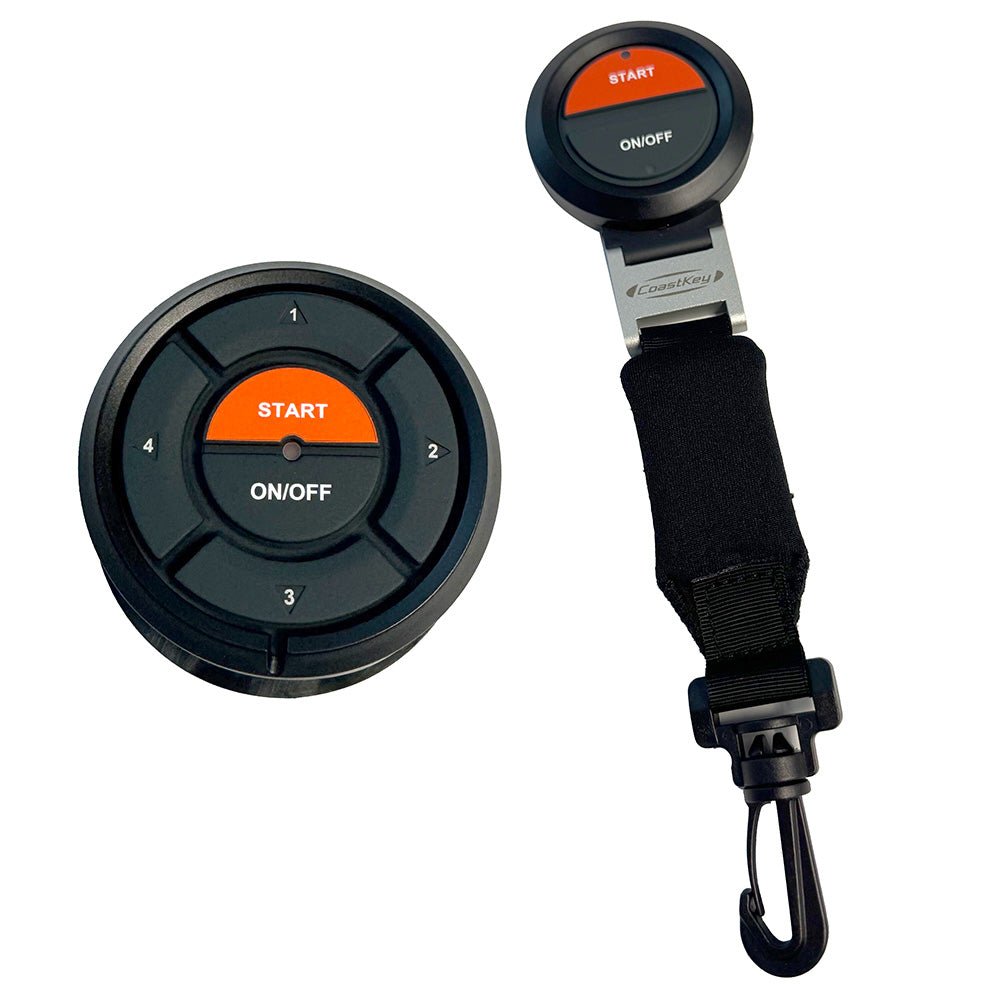 CoastKey Standard Triple Mercury Engine Keyless Ignition w/Keyless Stop/Start, Remote Stop/Start, & Ecos - Get Tight Gear