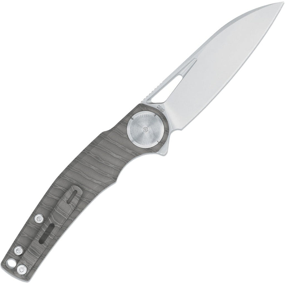 CobraTec Apex Button Lock M390 Knife Folding Blade Sheepsfoot - Get Tight Gear