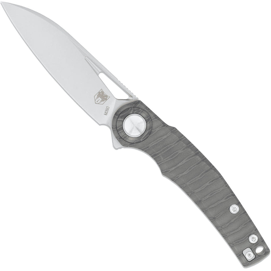 CobraTec Apex Button Lock M390 Knife Folding Blade Sheepsfoot - Get Tight Gear