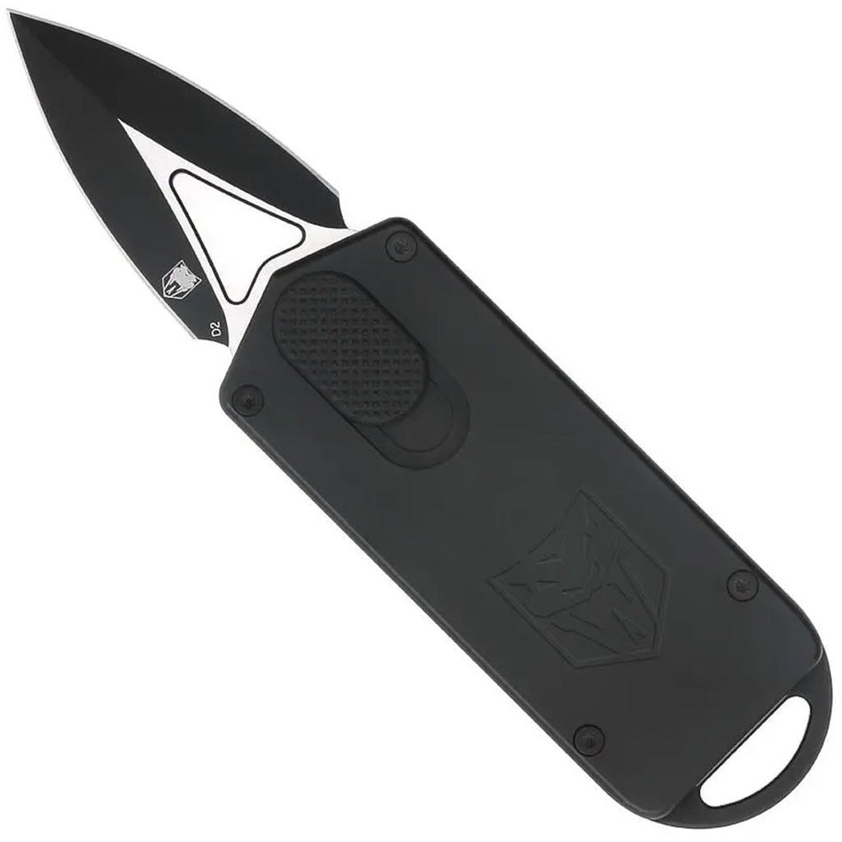 Cobratec Asp OTF Knife Dual Action OTF Blade Black - Get Tight Gear
