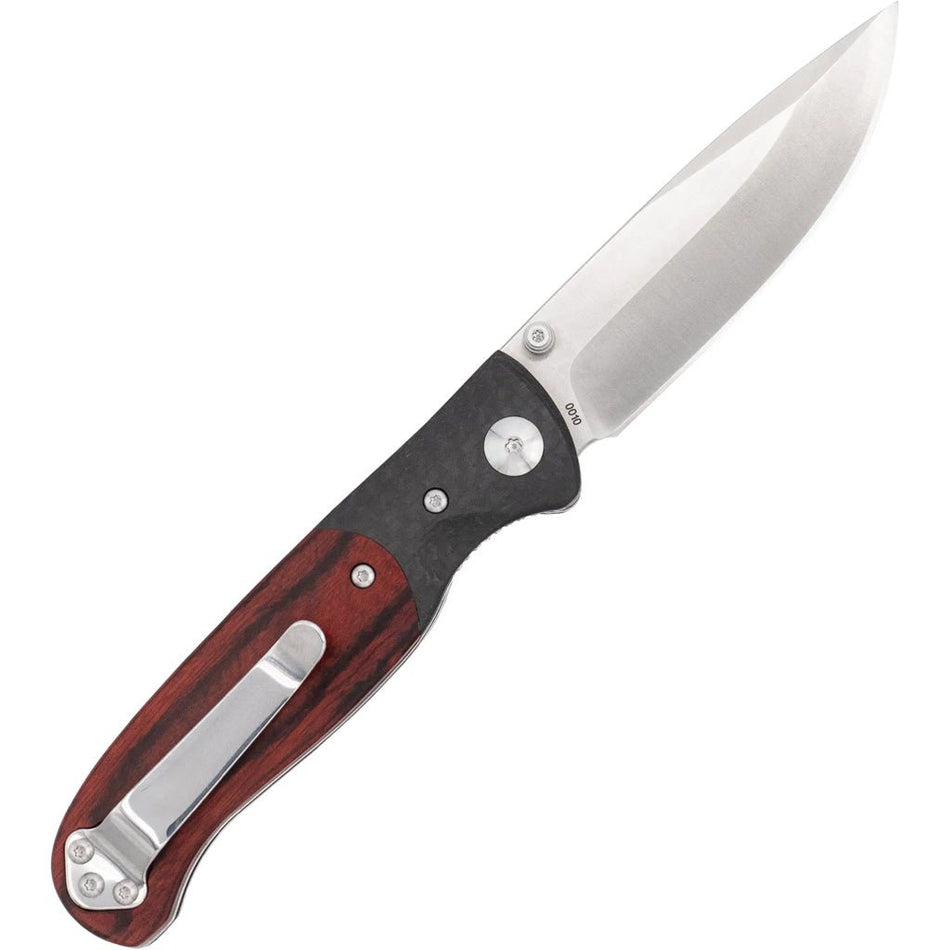 CobraTec Baron Knife Folding Blade Pakkawood - Get Tight Gear