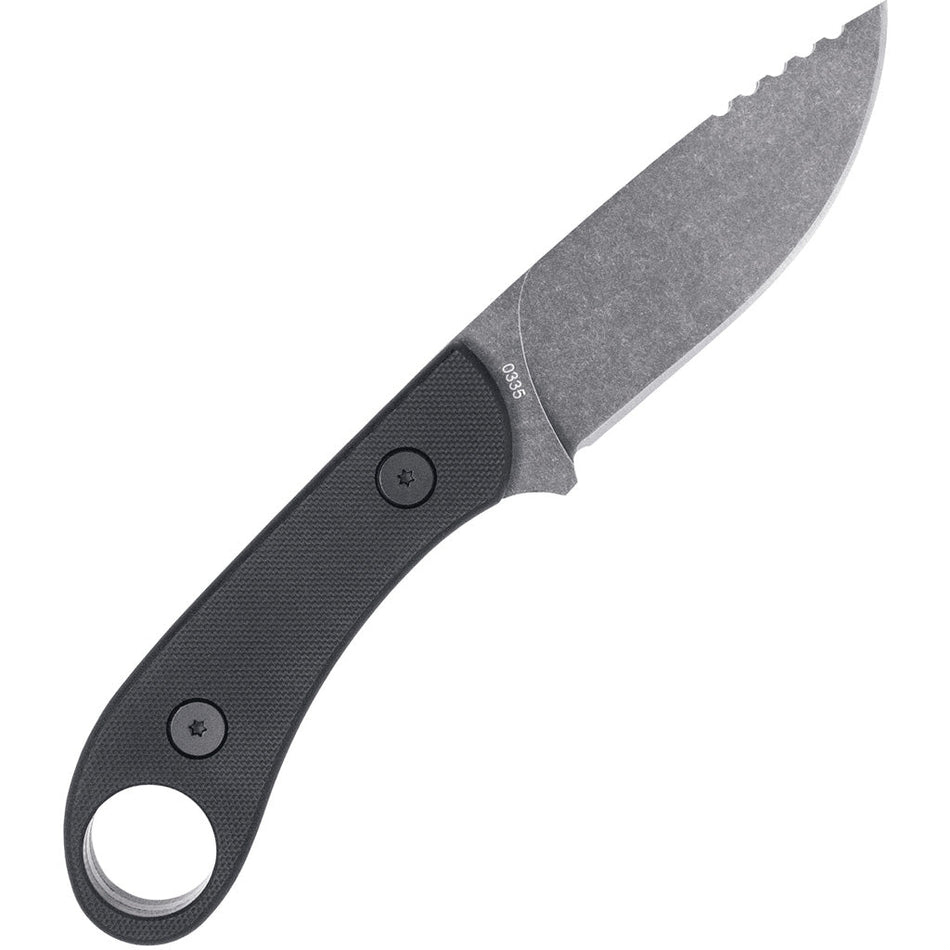 CobraTec D2 Skinner Knife Generation II Fixed Blade Black - Get Tight Gear