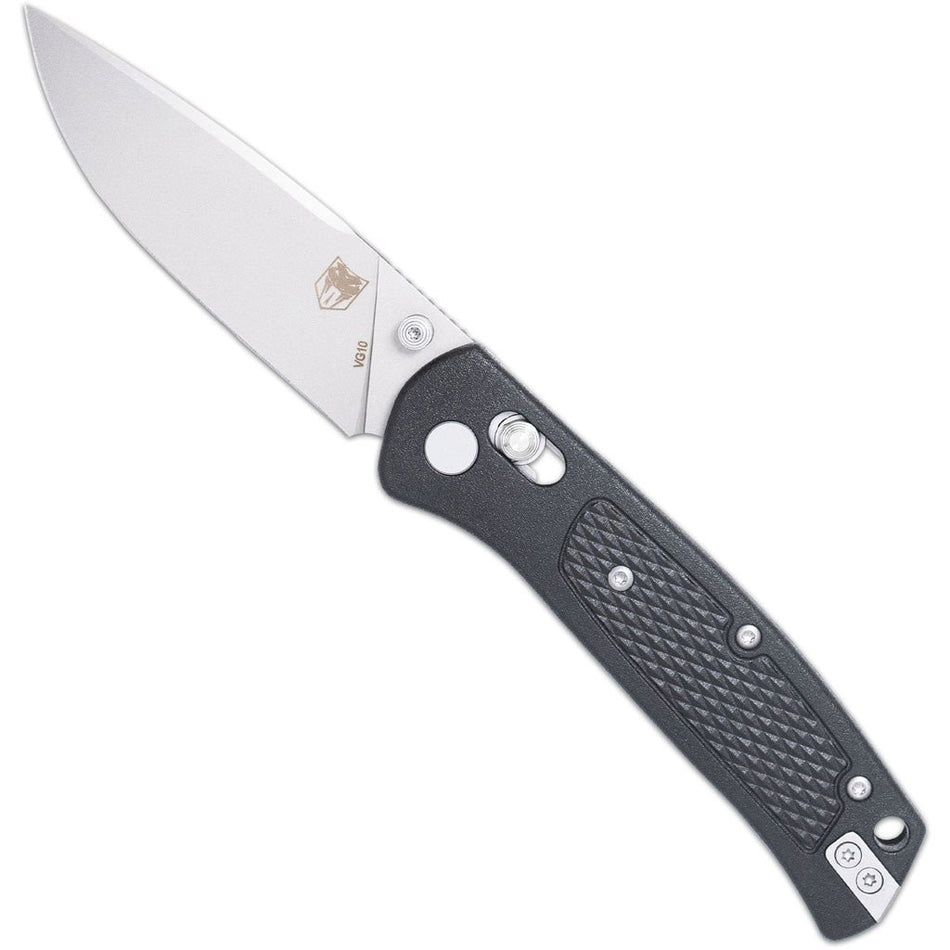 CobraTec EDC Scout Grivory Bar Lock Knife Folding Blade Black - Get Tight Gear