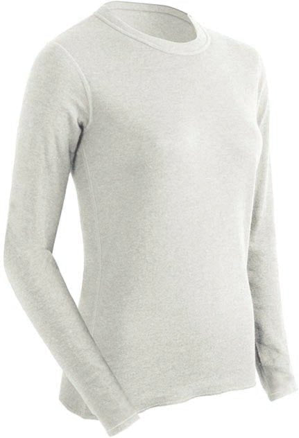Coldpruf Basic Wmn Crew Wht Lg - Get Tight Gear