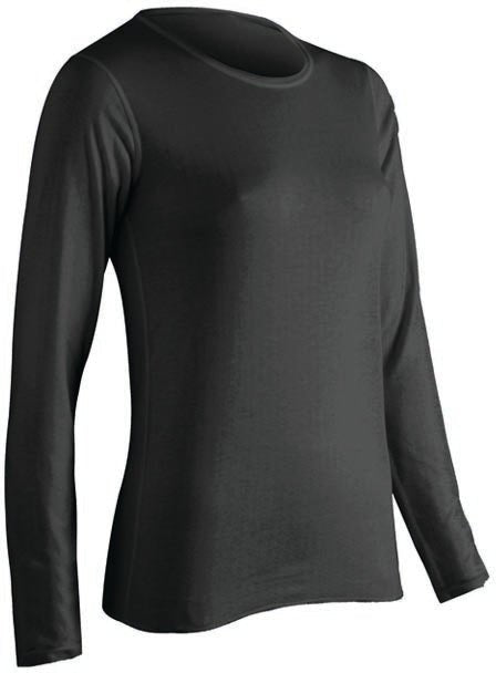 Coldpruf Platnm Wmn Top Blk Lg - Get Tight Gear