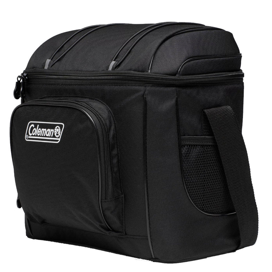 Coleman Chiller 16 - Can Soft - Sided Portable Cooler - Black - Get Tight Gear