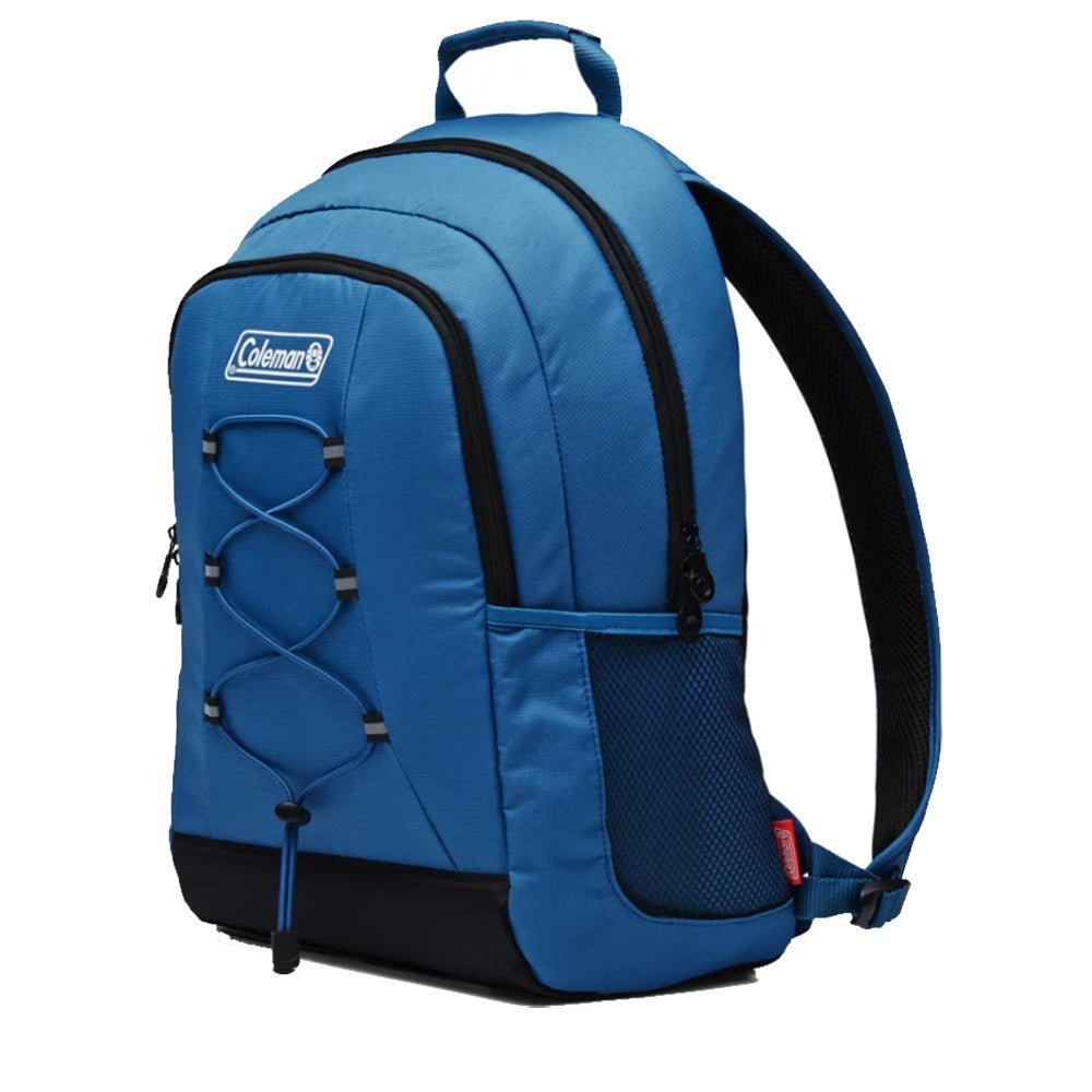 Coleman CHILLER 28 - Can Soft - Sided Backpack Cooler - Deep Ocean - Get Tight Gear