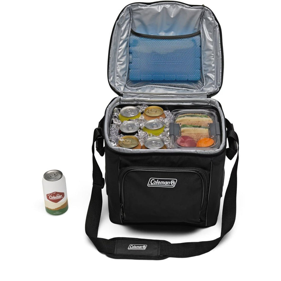 Coleman CHILLER 30 - Can Soft - Sided Portable Cooler - Black - Get Tight Gear