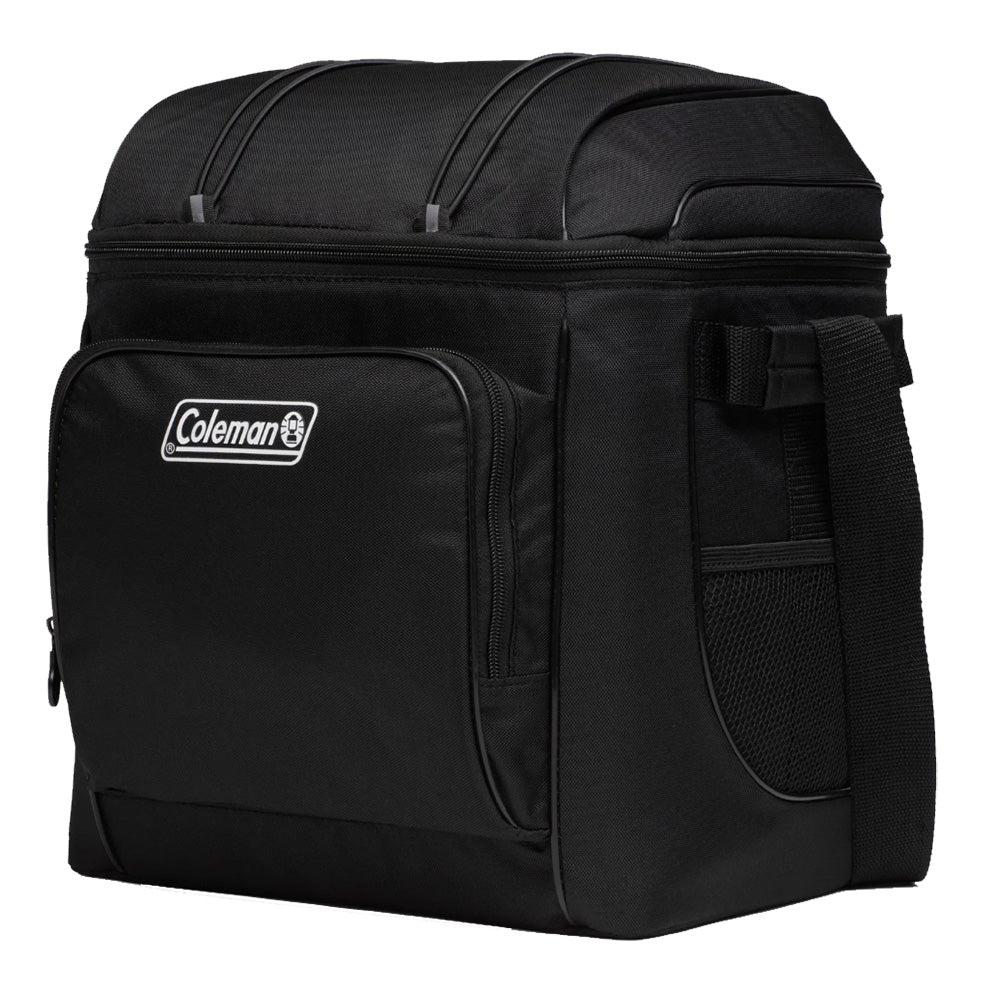 Coleman CHILLER 30 - Can Soft - Sided Portable Cooler - Black - Get Tight Gear